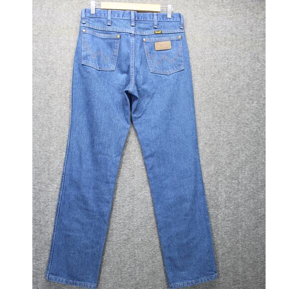 Wrangler 936PWD Blue Denim Jeans 31x32 Cowboy - Picture 1 of 5